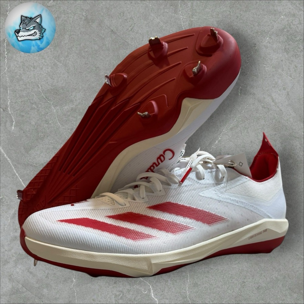 adidas Adizero Louisville Cardinals Team Issued Baseball Cleats Men's 15 JQ8520